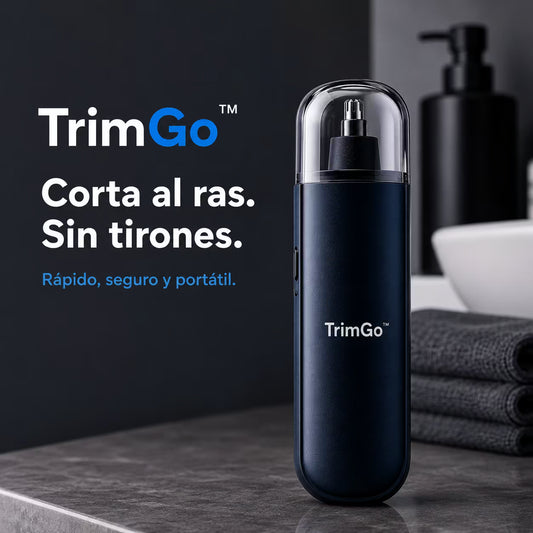 TrimGo™ – Recortador de Pelitos para Nariz, Orejas y Cejas